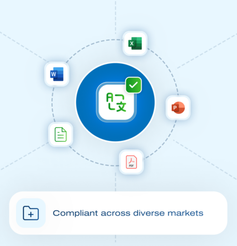SYSTRAN compliance across diverse markets