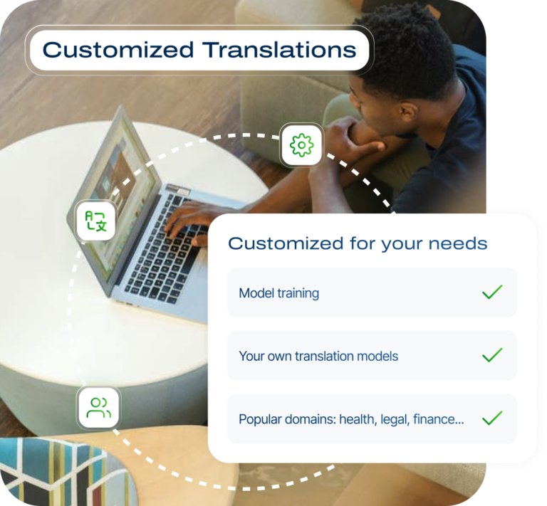 Customized translations with SYSTRAN model studio