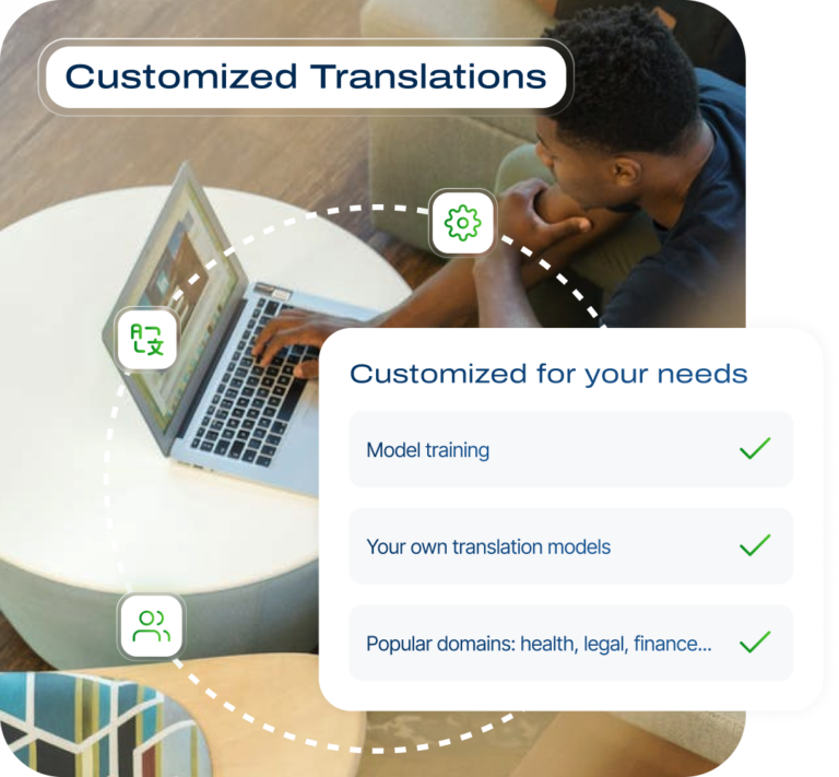 Customized translations with SYSTRAN model studio