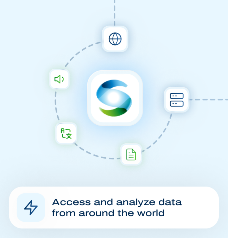 Access and analyse data from around the world