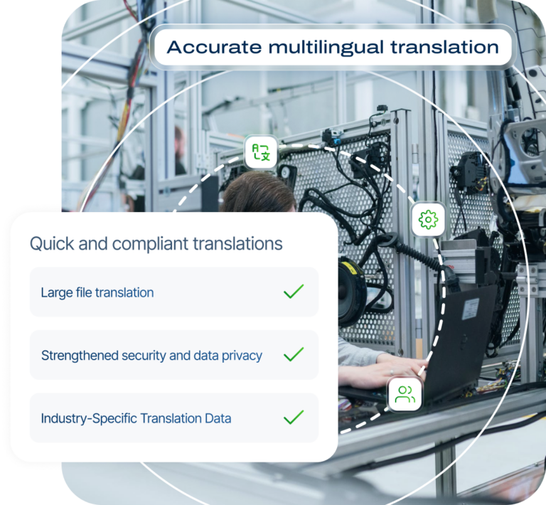 Traducciones rápidas y compatibles con SYSTRAN